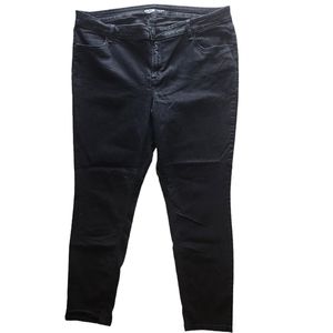 Old Navy Jeans Denim Super Skinny Mid Rise Pockets Belt Loops Women's Size 18